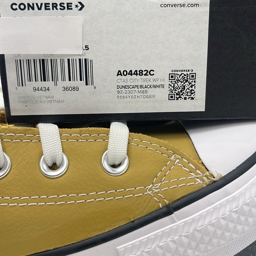 Converse Men’s CTAS CITY TREK WP H DUNESCAPE/BLACK/WHITE A04482C MTE Sneakers - Picture 16 of 16